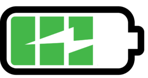 Logo recharge verte
